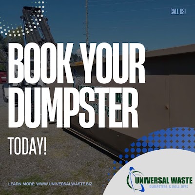 Universal Waste Dumpsters & Roll-Offs Waste Management Service in Cleveland, TN
