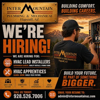 Intermountain Plumbing & Mechanical Plumber in Flagstaff, AZ
