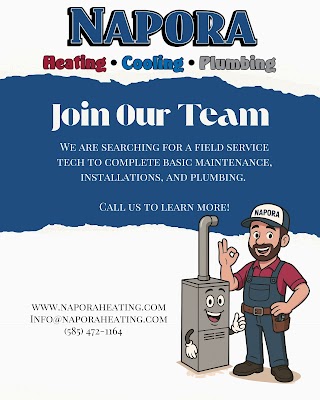 Napora Heating Cooling Plumbing HVAC Repair in Webster, NY