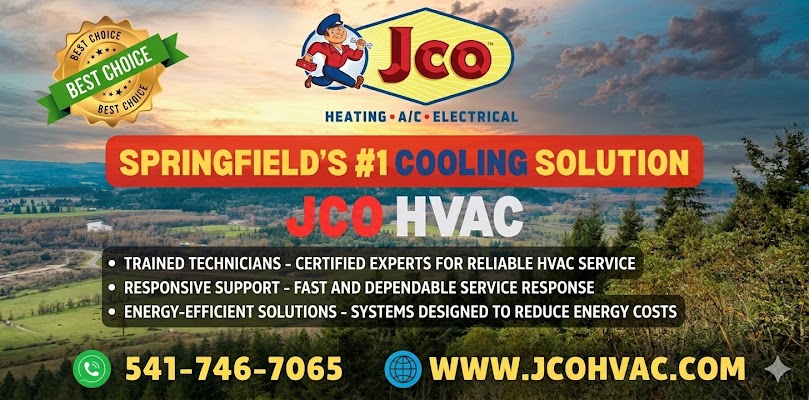 Jco Heating A/C Electrical HVAC Repair in Springfield, OR