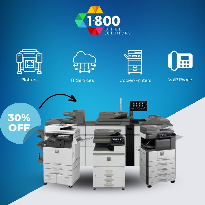1-800 Office Solutions Copier Repair Service in Schenectady, NY