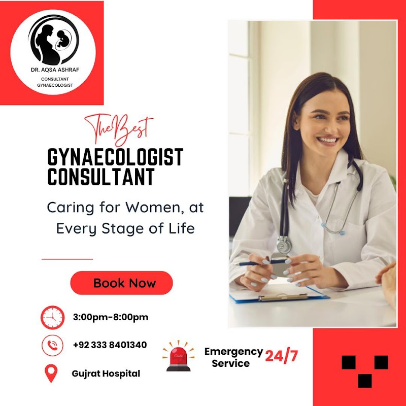 Dr Aqsa Ashraf Consultant Gynaecologist in Gujrat, Punjab