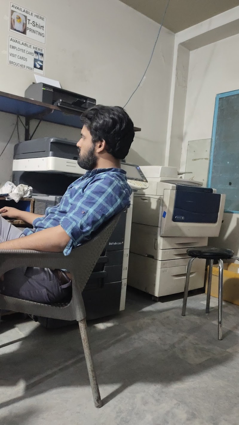 Shahzad printing shop in Lahore, Punjab