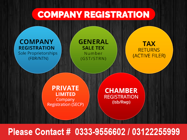 Company Registration & Tax Returns in Islamabad & Rawalpindi. Foreigners Chinese SECP, Firm, NTN, PSEB, GST, PSW Import. in Islamabad, Islamabad Capital Territory