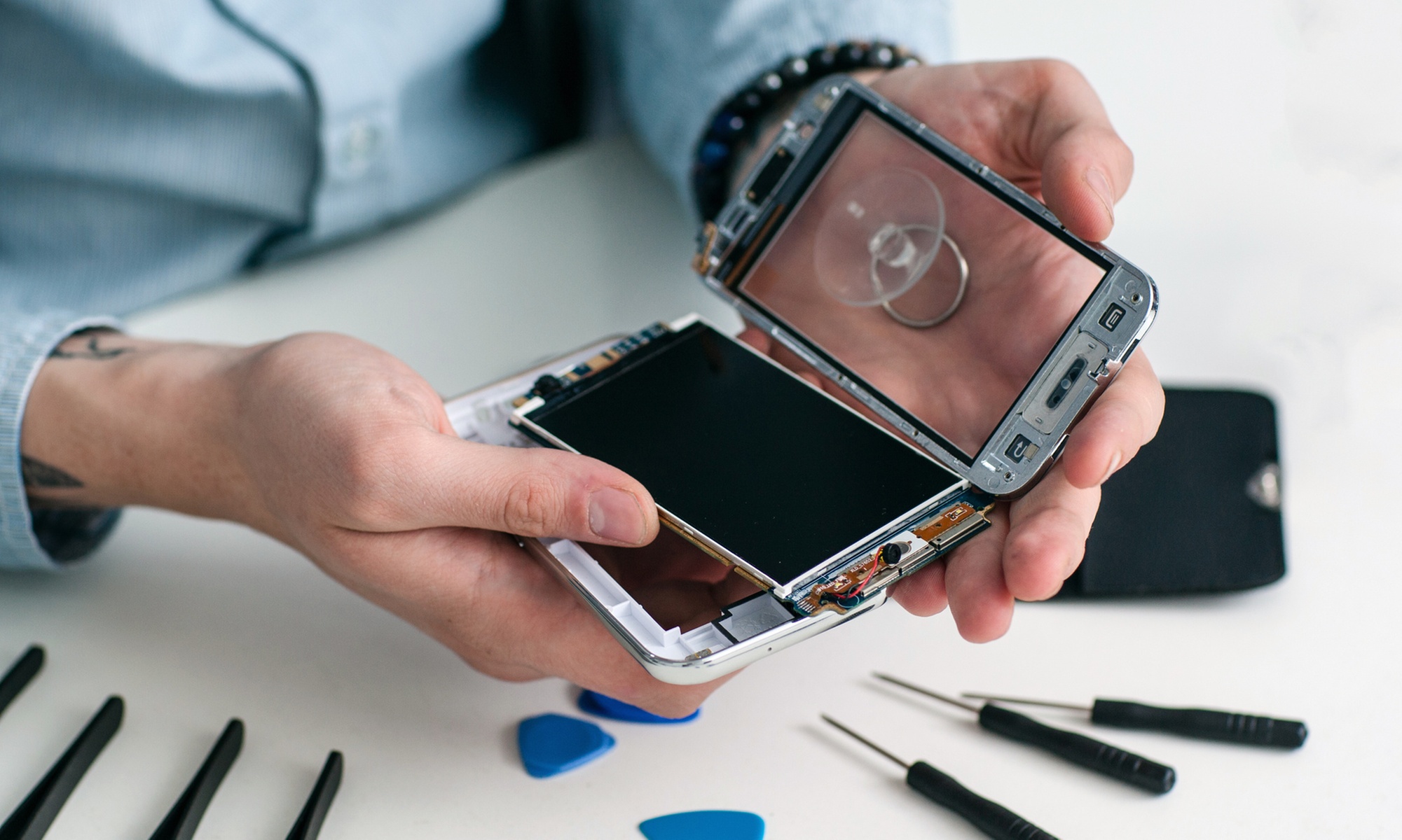 Professional iPhone repair using OEM components at Phone Repair Tech.