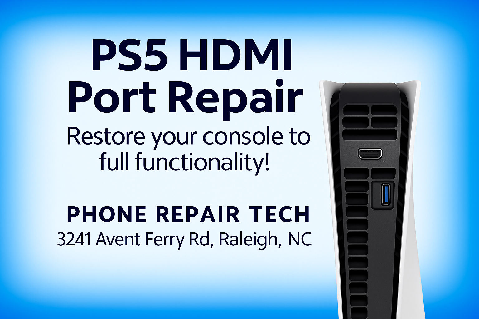 Phone Repair Tech offers the fast reliable service for HDMI port repair