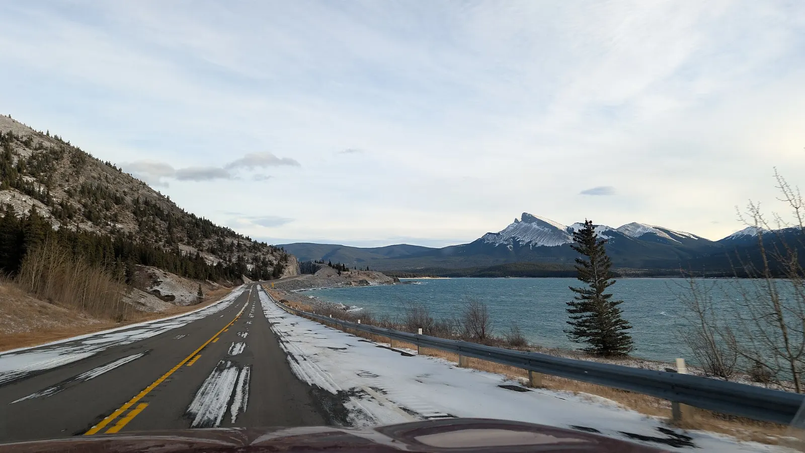 Abraham Lake Alberta Frozen Methane Bubbles and Waterfalls