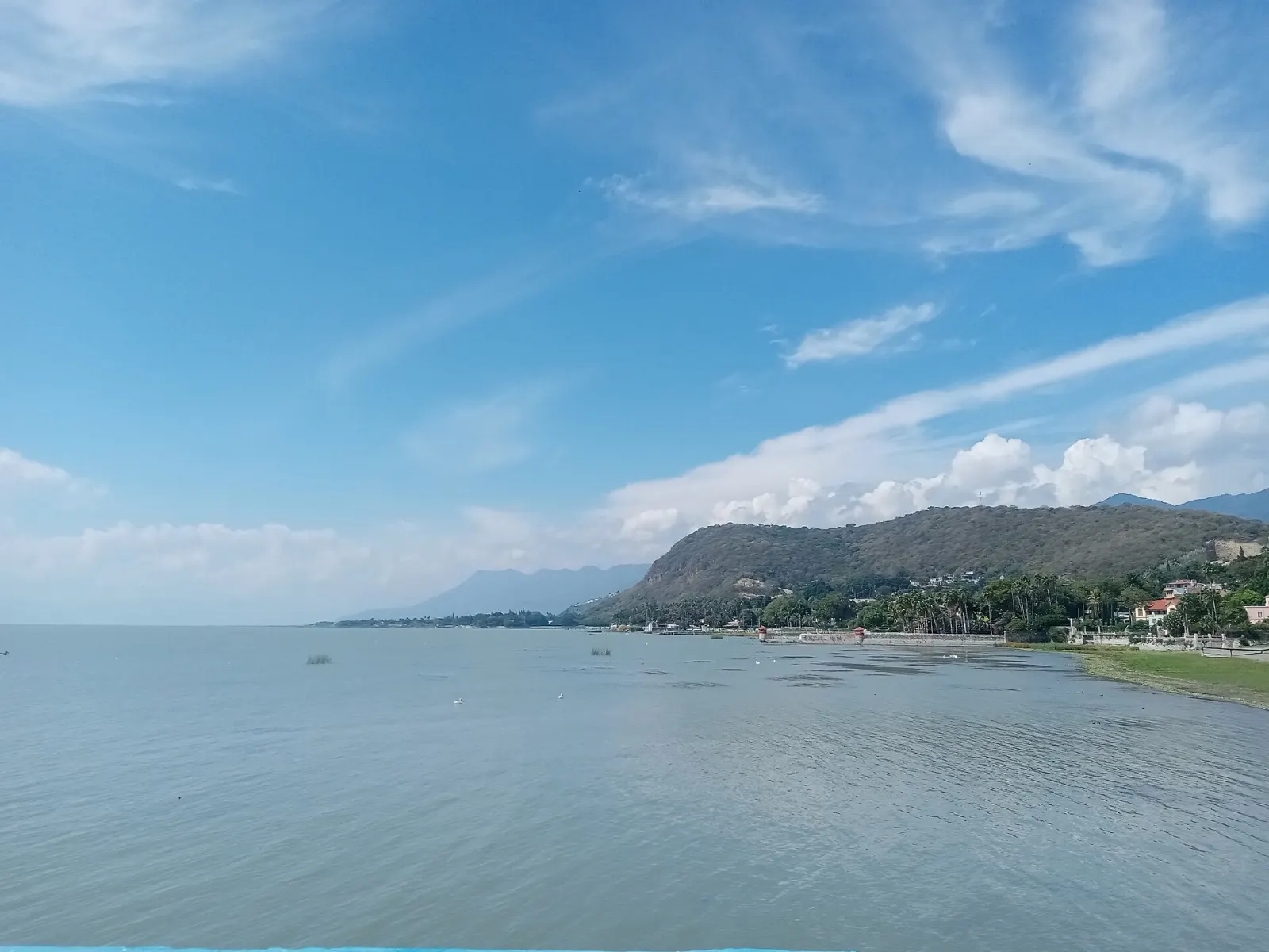 Promenade beside the lake in Chapala, Ajijic, Jalisco