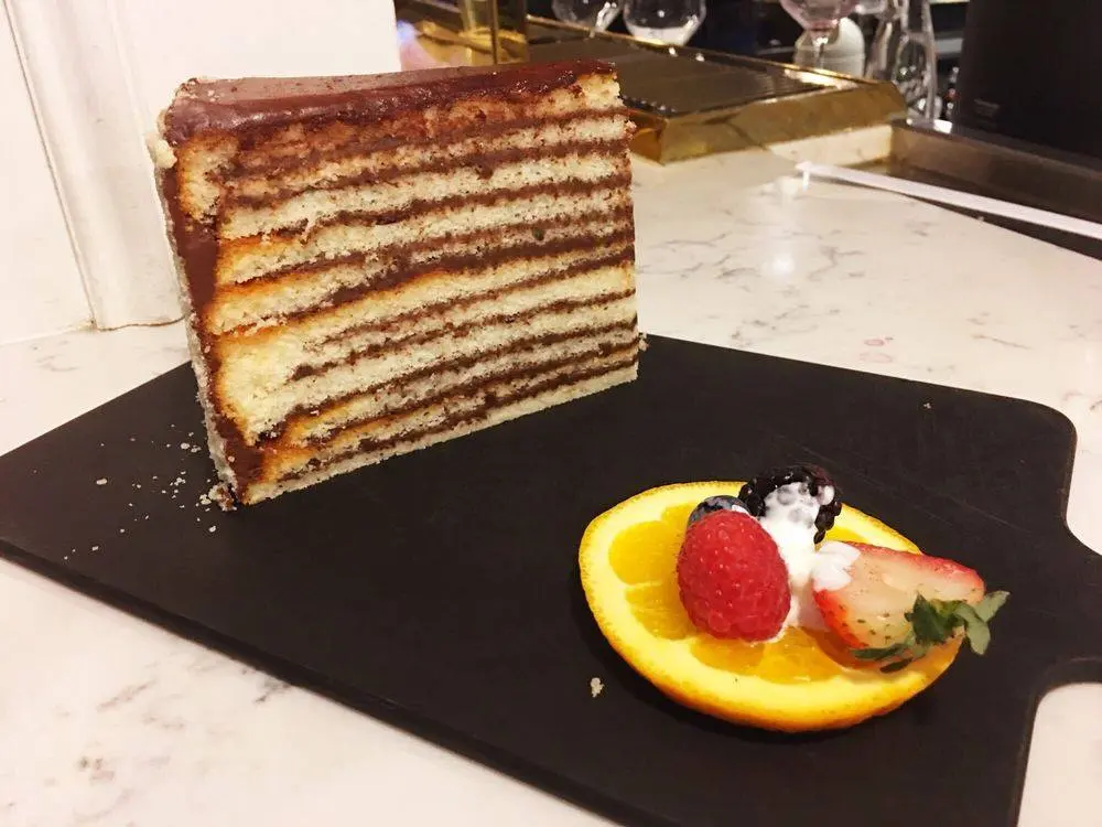 Smith Island cake in Annapolis, Maryland