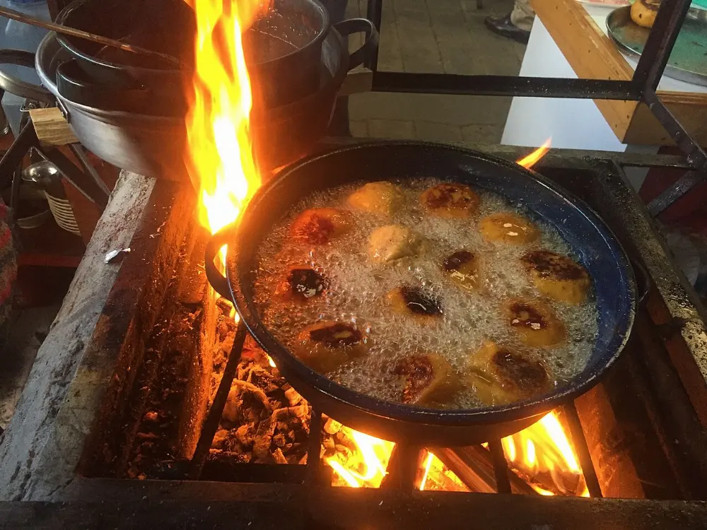Rellenitos in Antigua, Guatemala