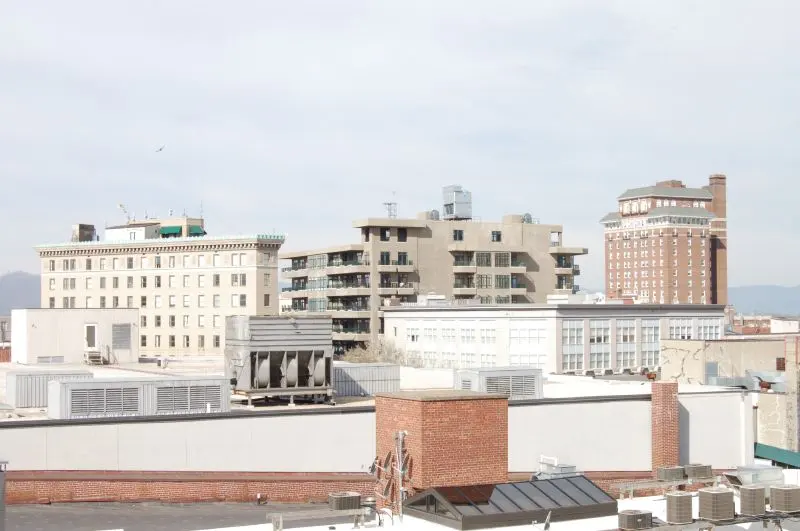 Asheville skyline, Asheville, North Carolina