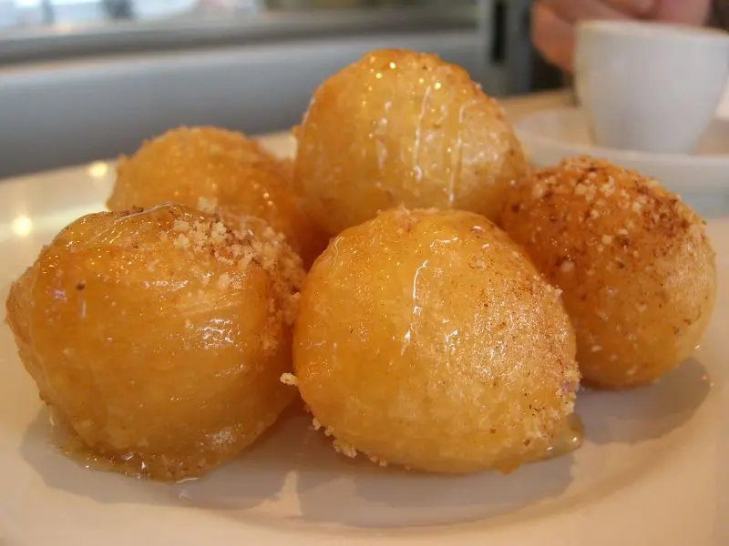 Loukoumades in Athens, Greece