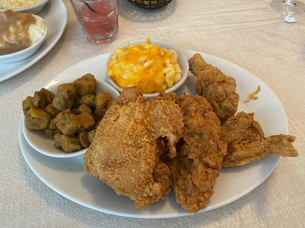 Fried chicken in Atlanta, Georgia