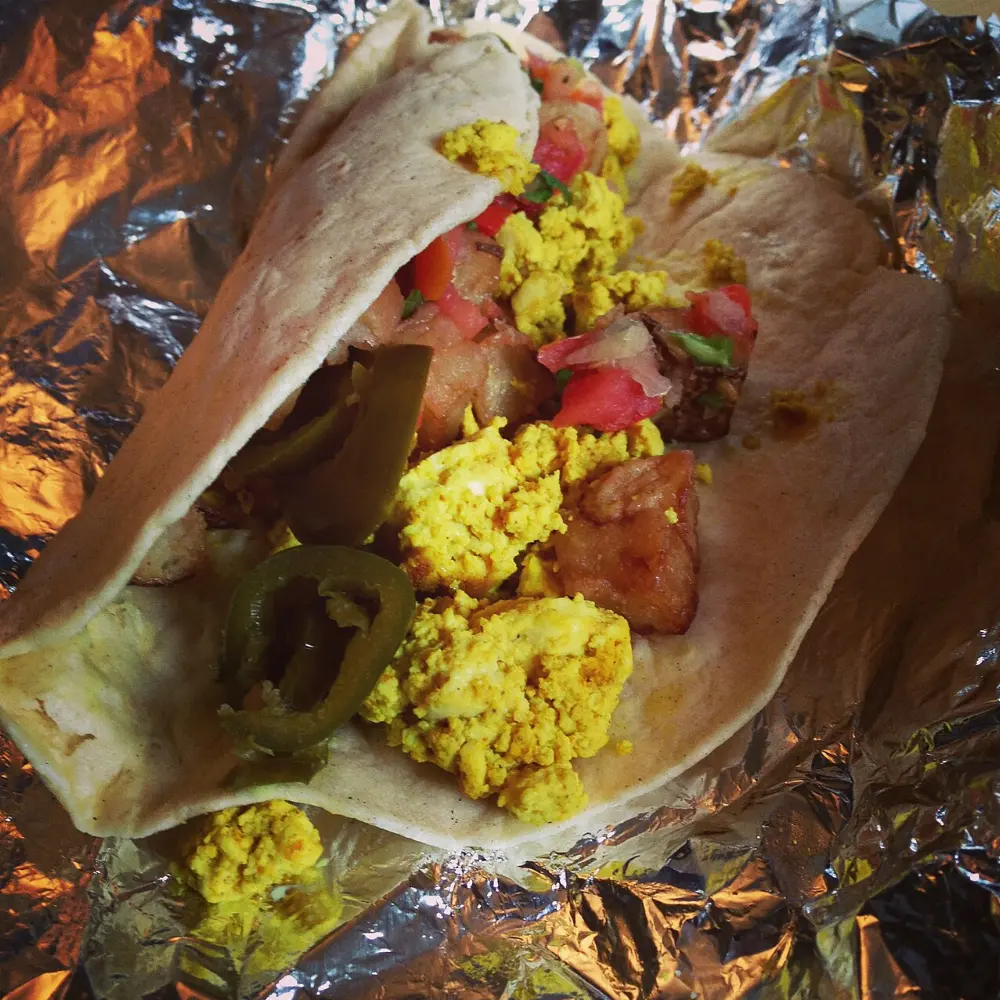 Breakfast taco in Austin, Texas