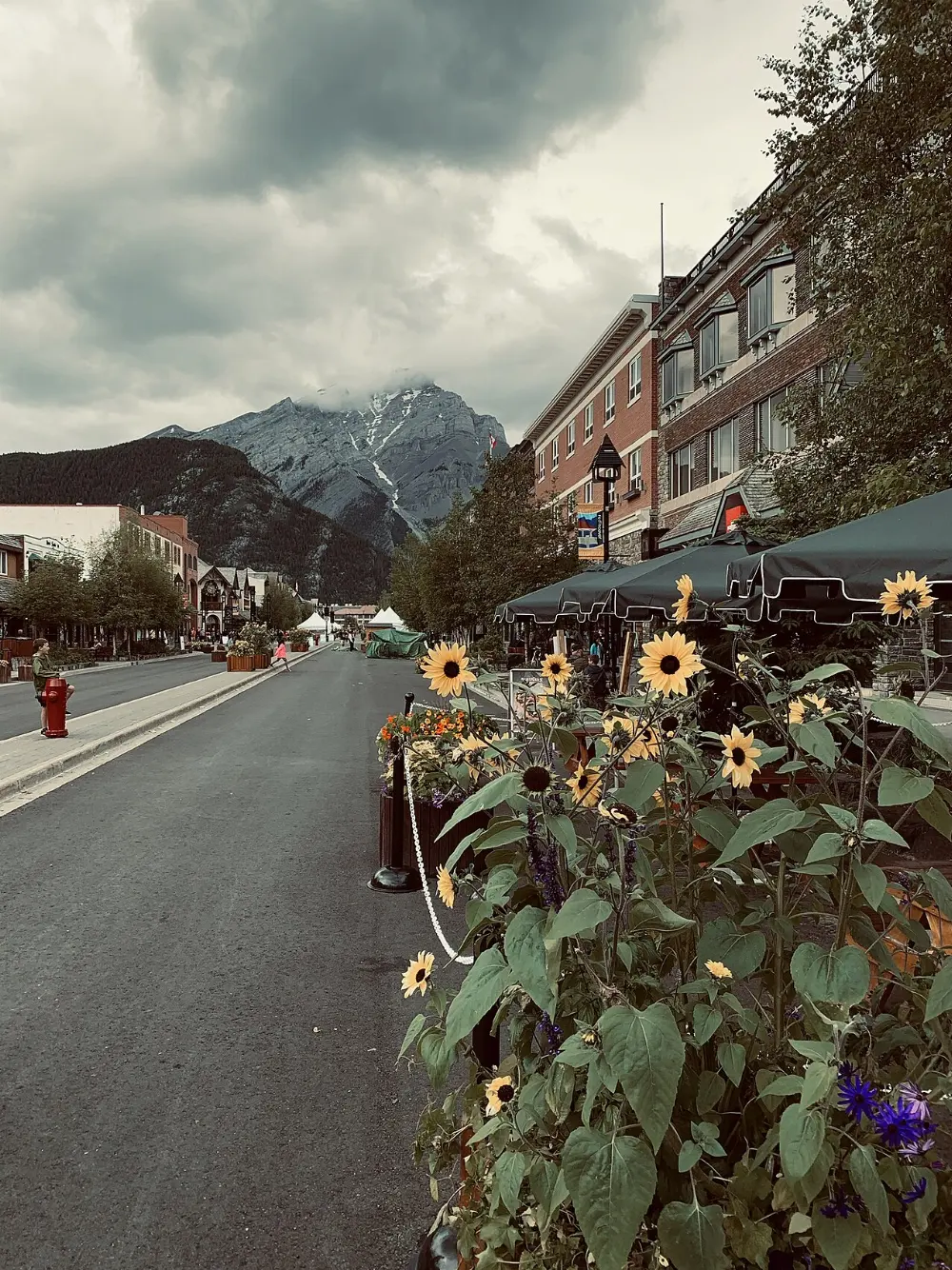 Banff National Park downtown, Banff National Park, Canada