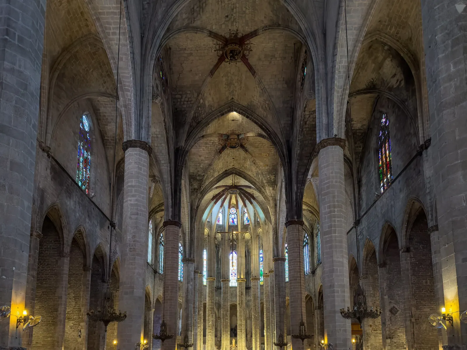El Born and Santa Maria del Mar, Barcelona, Spain