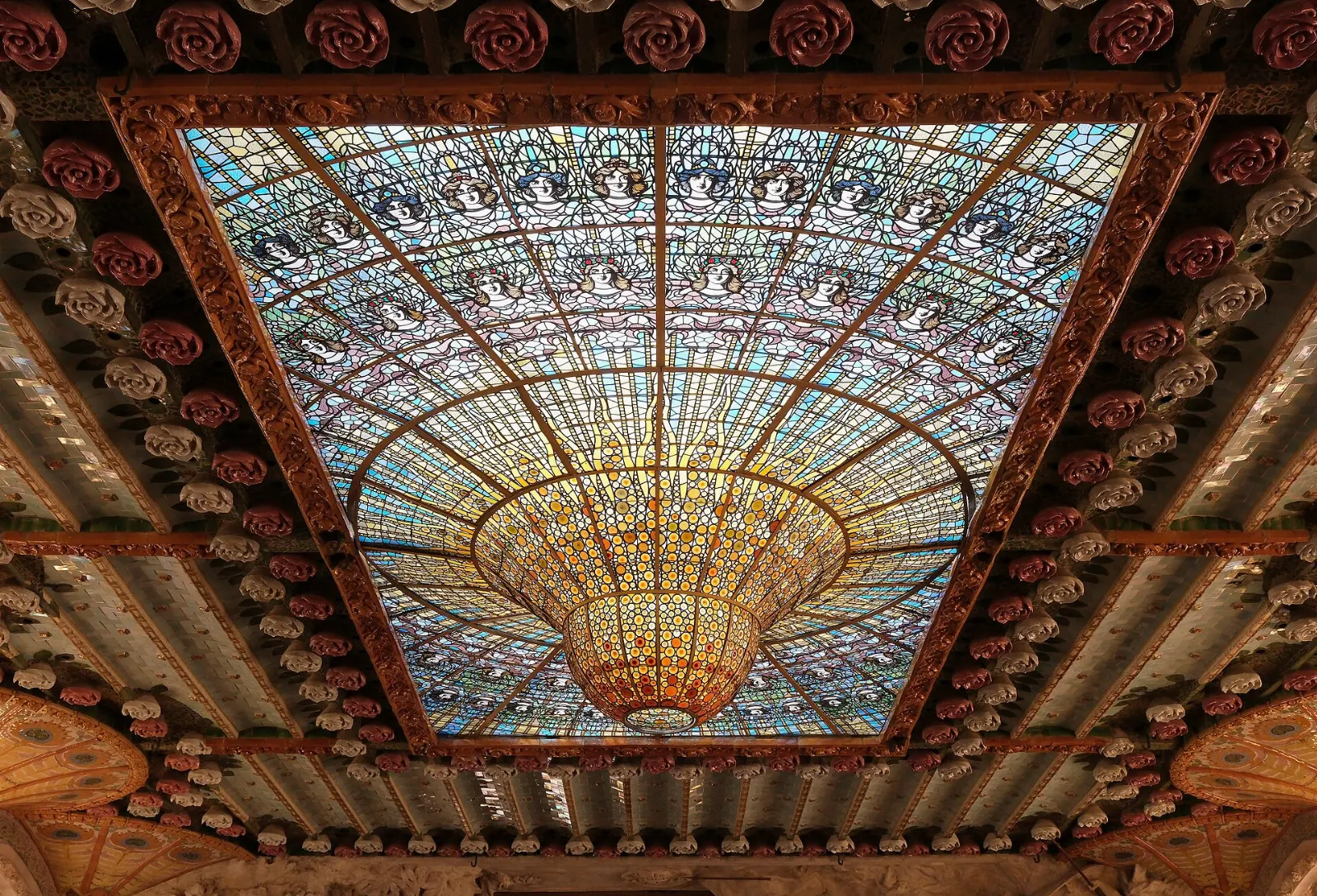 Palau de la Música Catalana, Barcelona, Spain