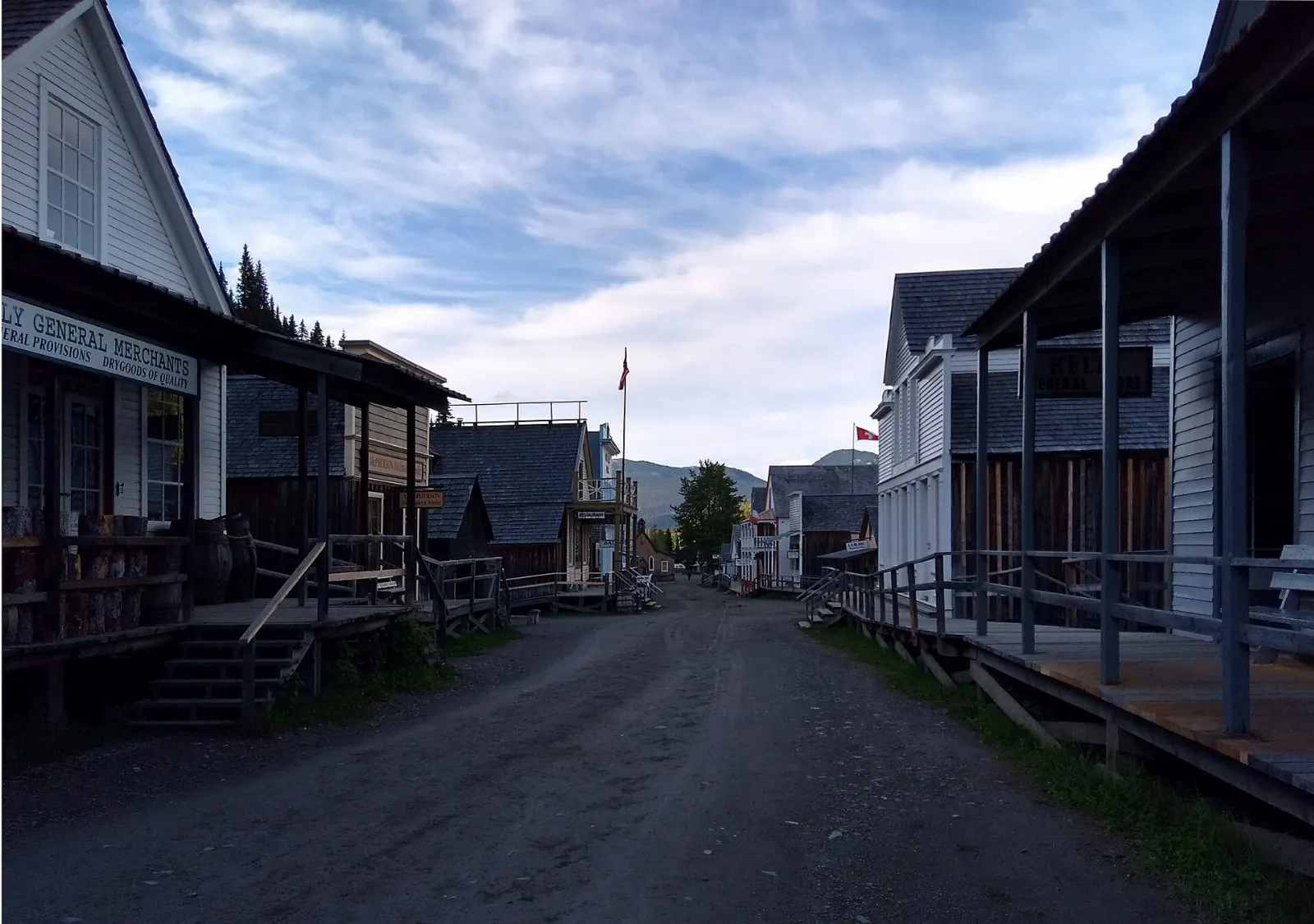 Barkerville British Columbia Gold Rush Boardwalks