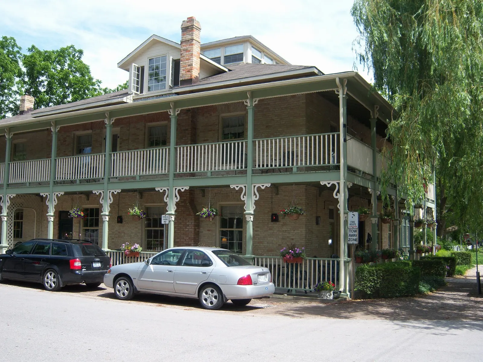 The Little Inn has served travelers since the 1800s, first as a stagecoach stop, Bayfield, Ontario