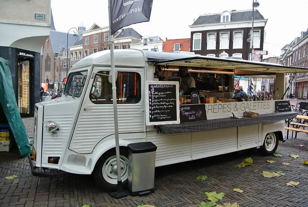Food truck in Bend, Oregon