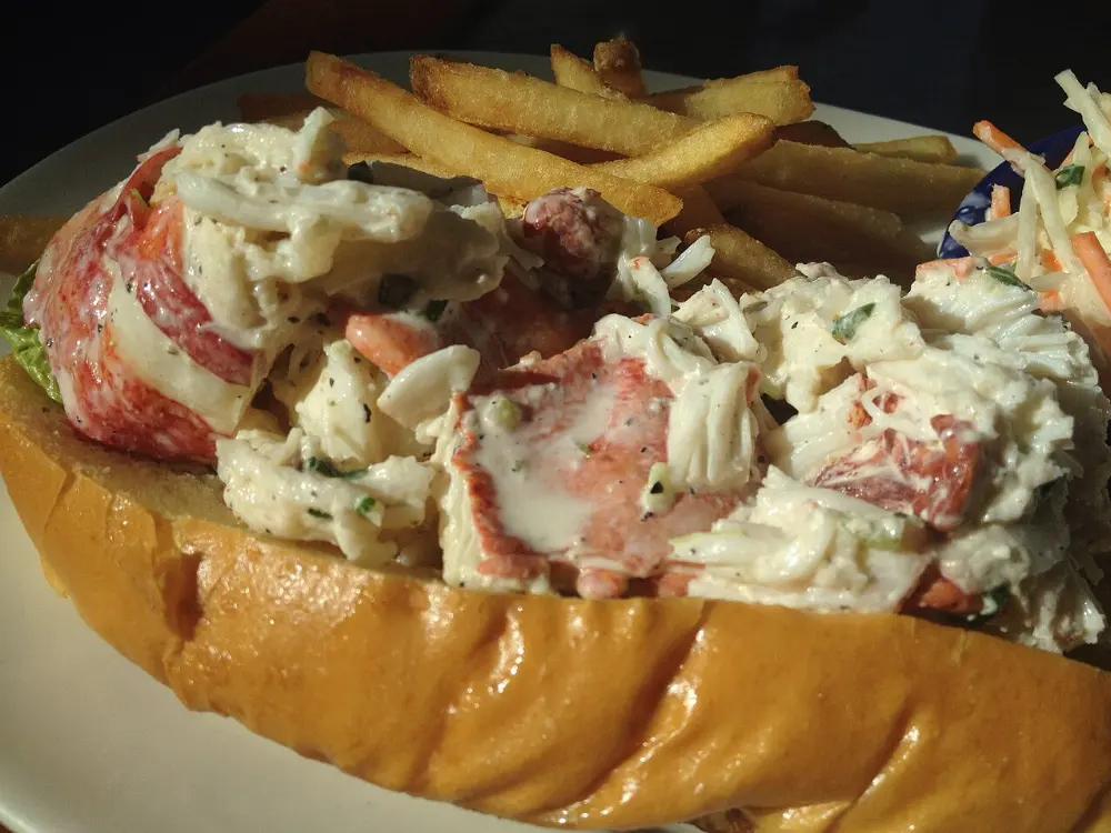 Lobster roll in Boston, Massachusetts