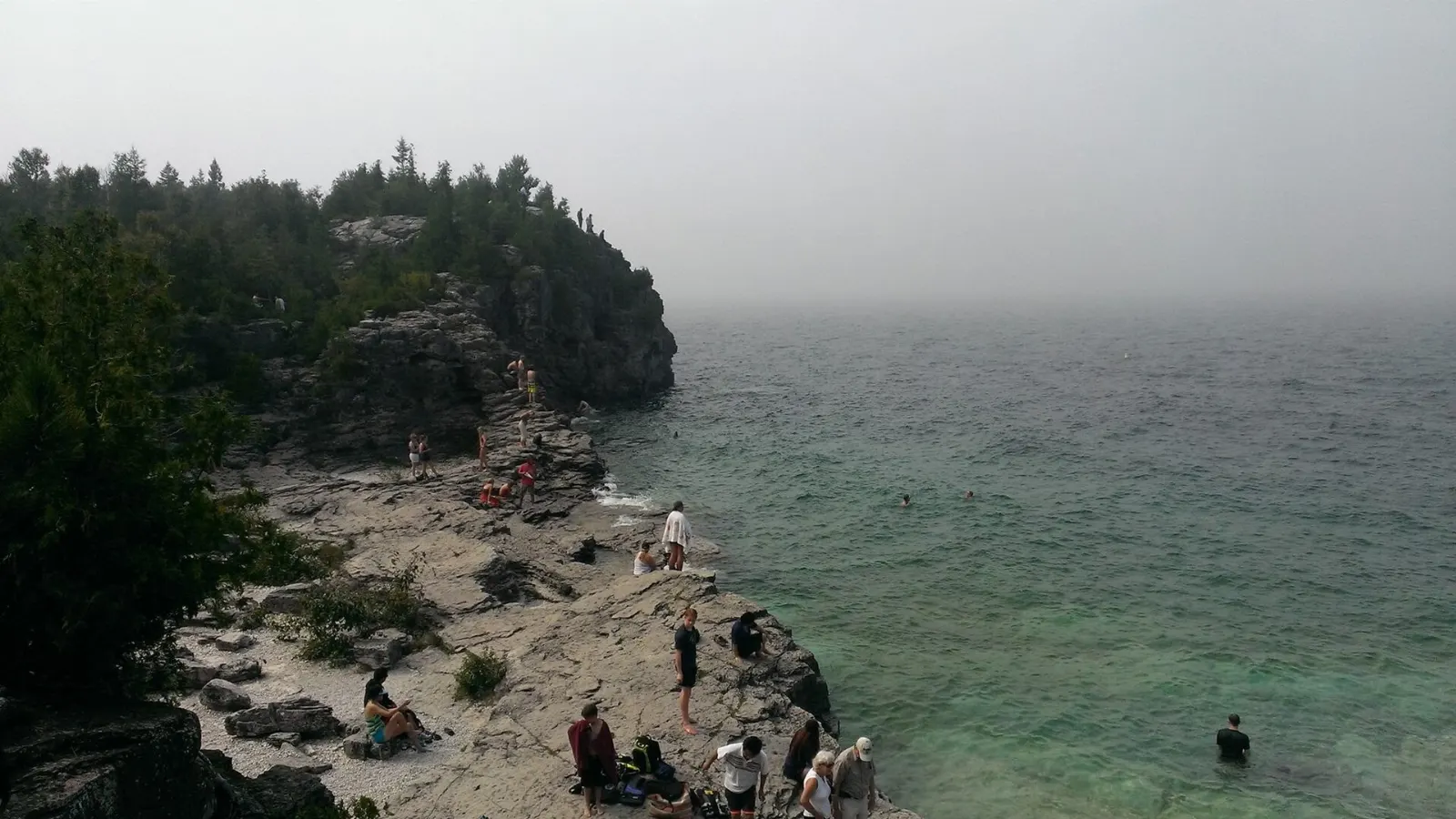 Bruce Peninsula Ontario the Grotto and Flowerpot Island