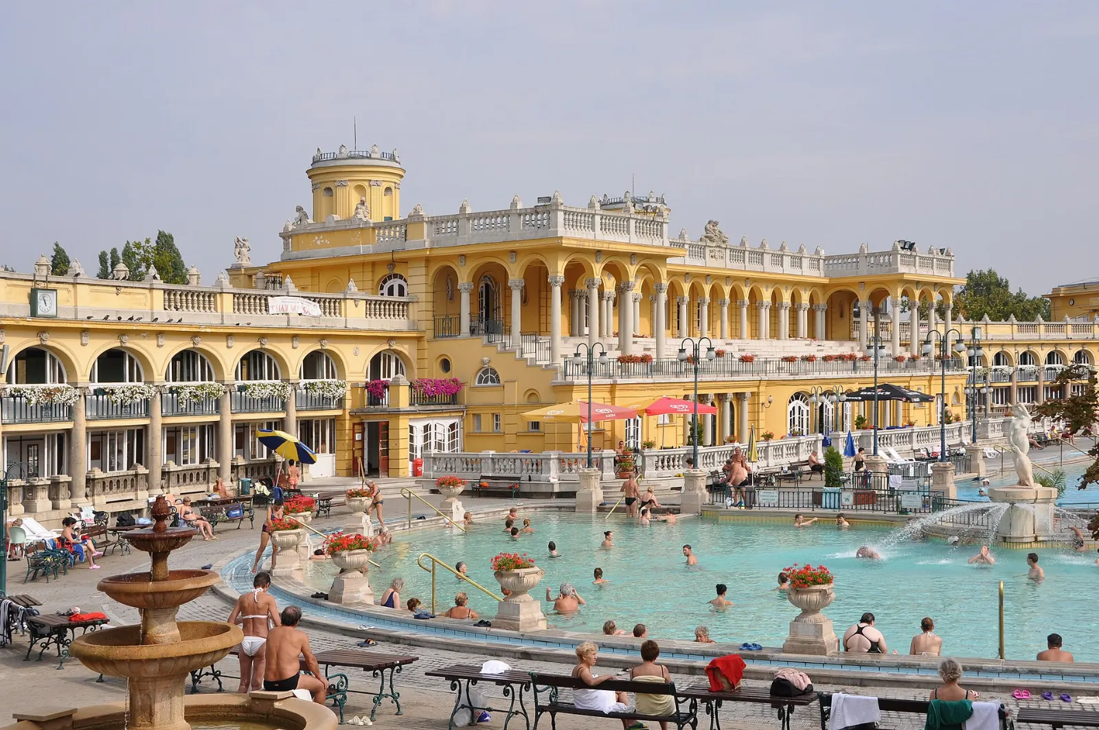Széchenyi Bath and City Park, Budapest, Hungary