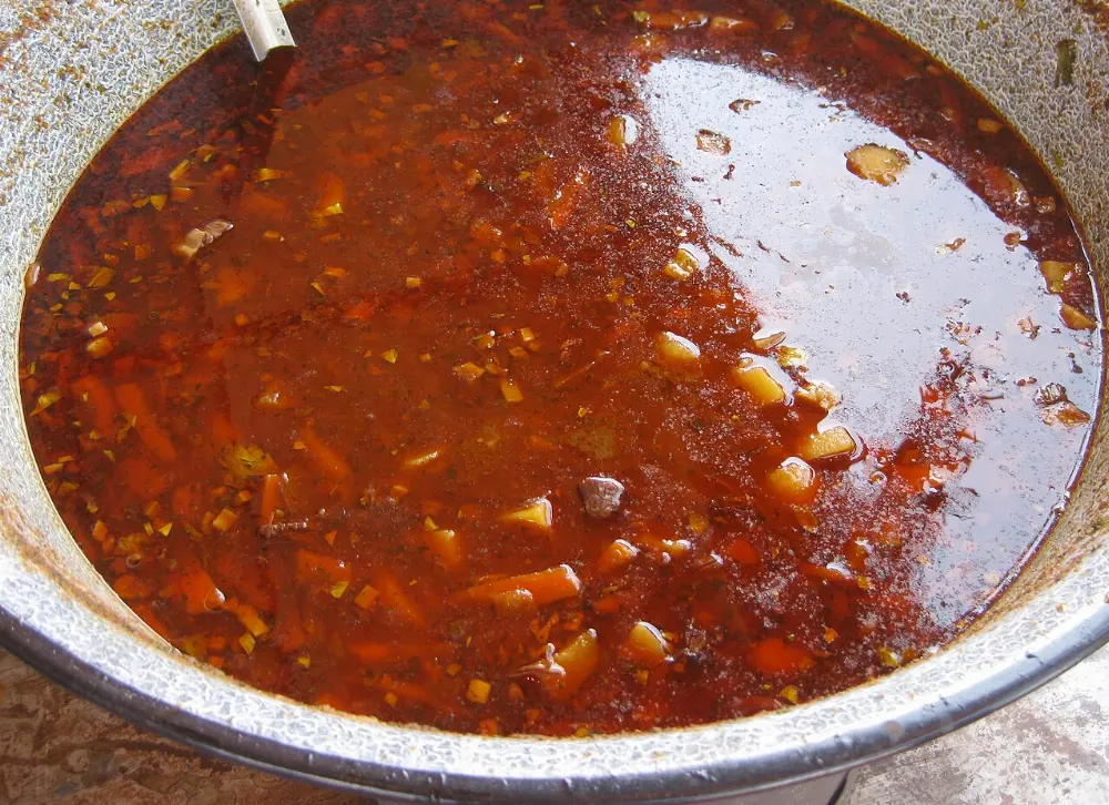 Goulash in Budapest, Hungary