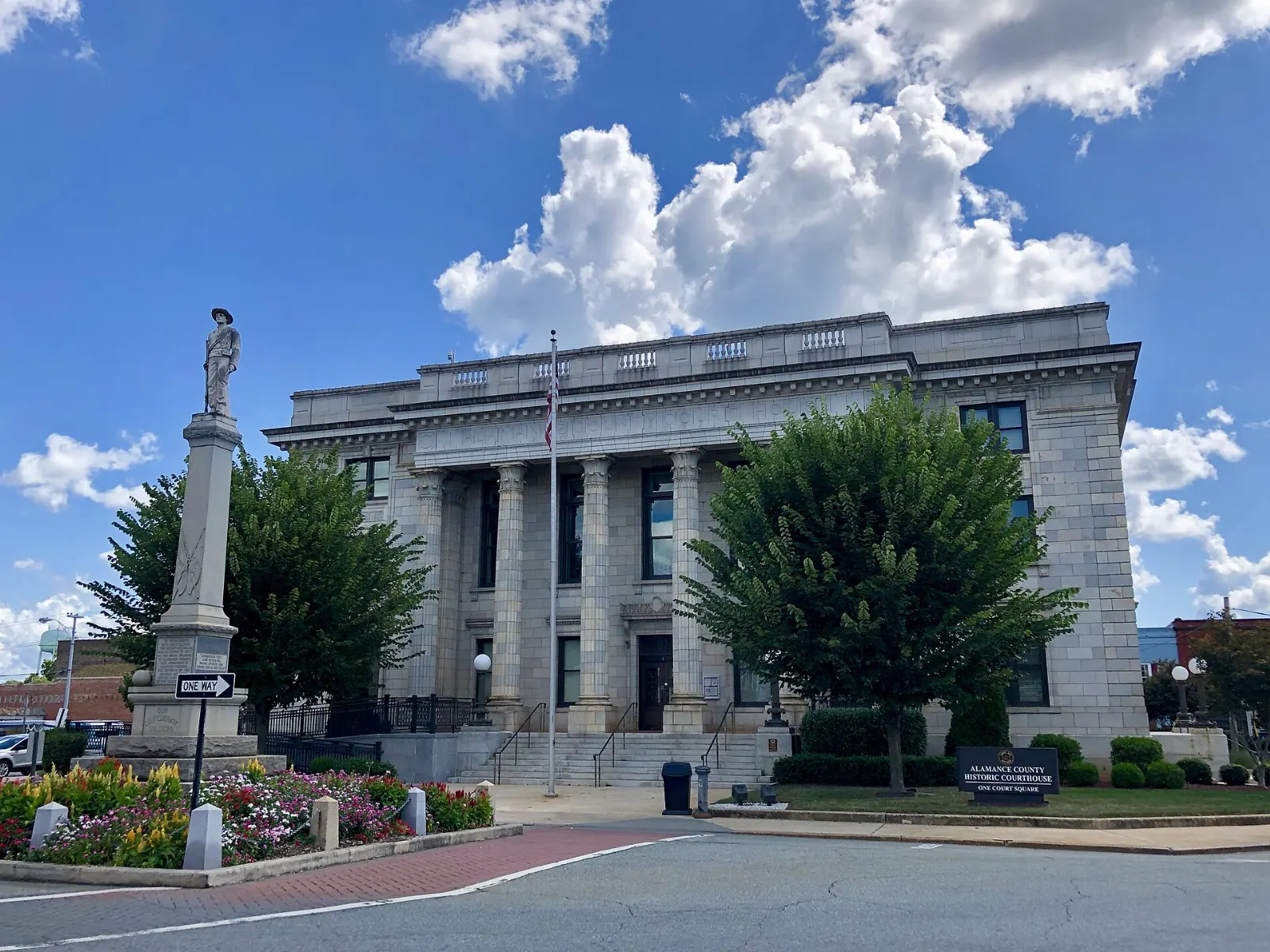 Alamance County Courthouse in Graham, North Carolina