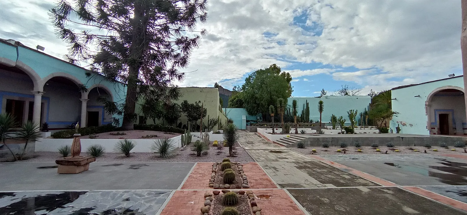 Colonial hacienda buildings near Calvillo, Aguascalientes