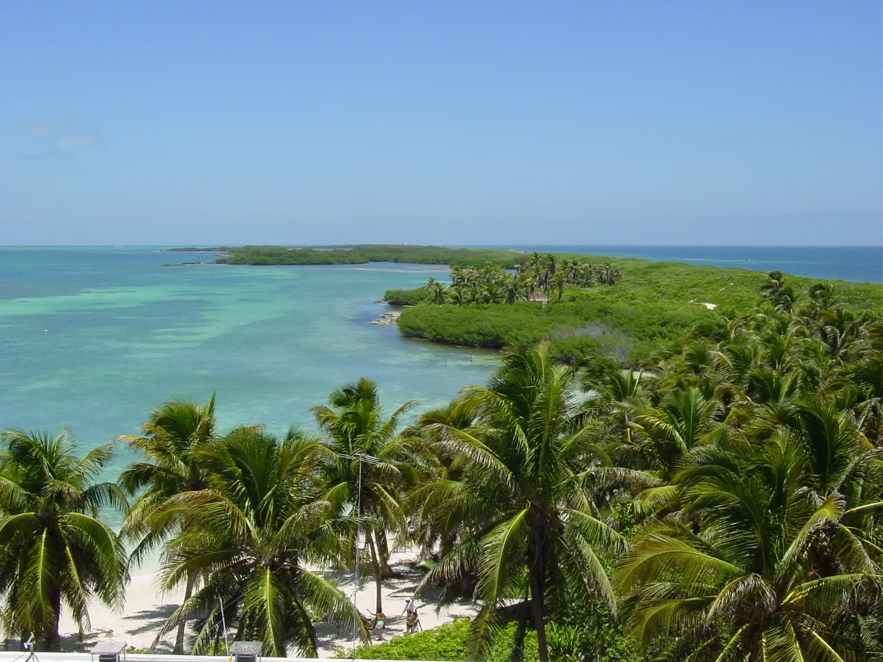 Shoreline of Isla Contoy national park in Quintana Roo, Cancún, Quintana Roo