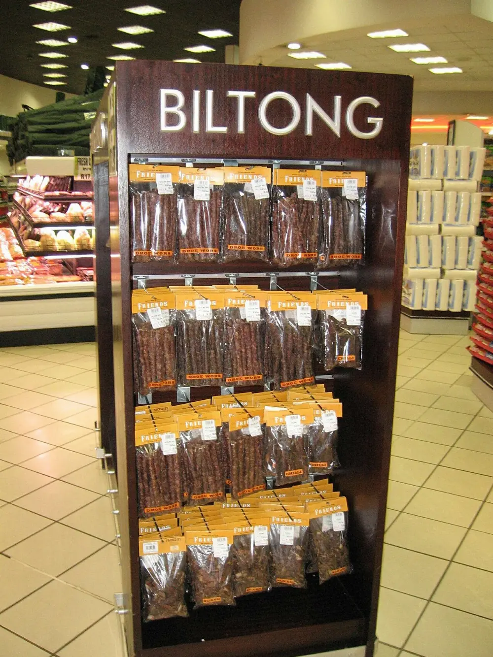 Biltong in Cape Town, South Africa