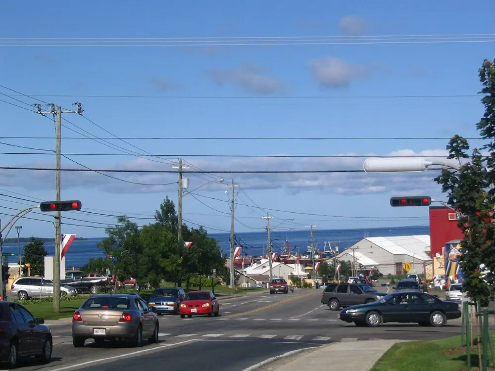 Boulevard Saint-Pierre, Caraquet, New Brunswick