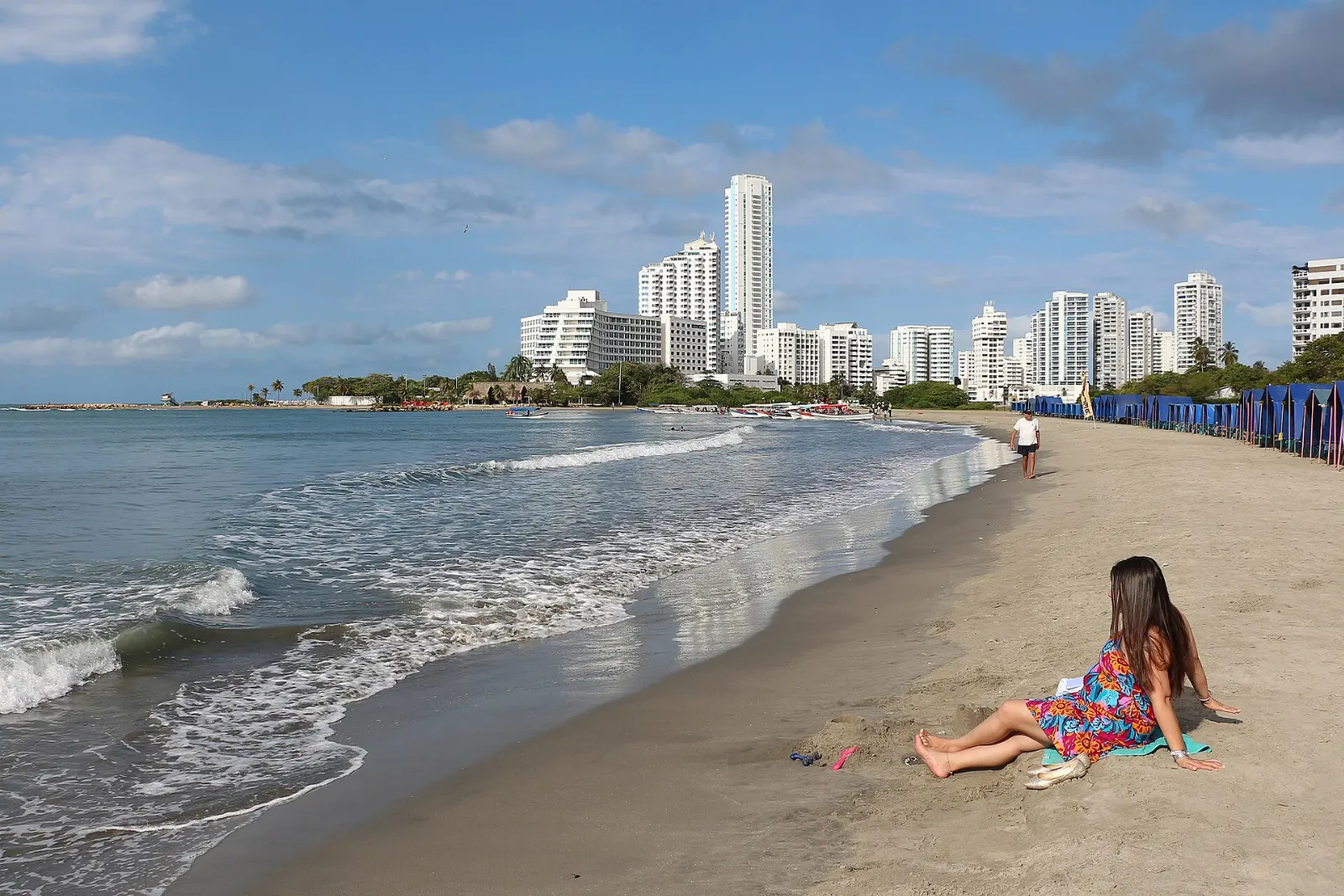 Bocagrande Beach, Cartagena, Colombia