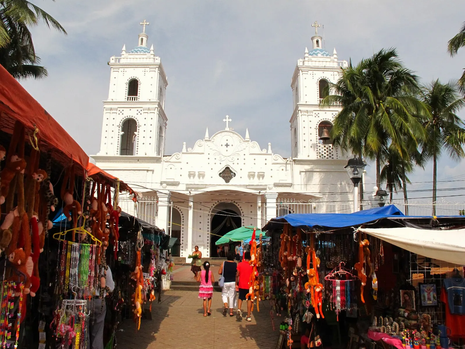 The Basilica of Our Lady of Mount Carmel in Catemaco, Veracruz
