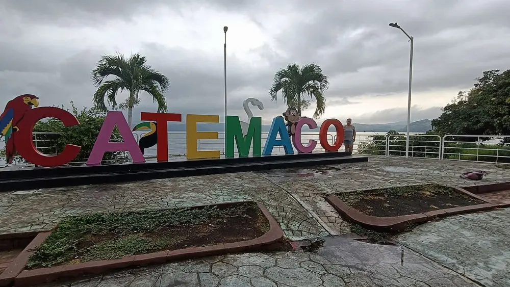 The Malecón, Catemaco, Veracruz