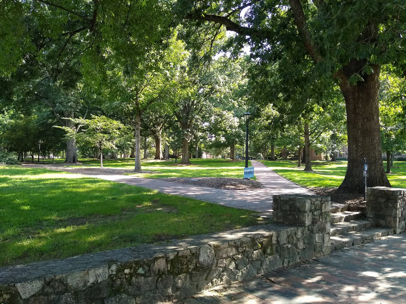 Old East and the Old Well at UNC, Chapel Hill, North Carolina