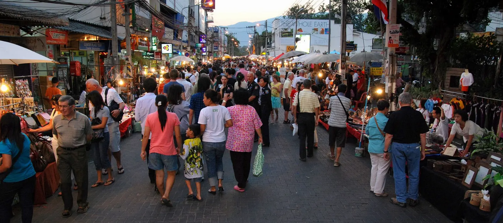 Sunday Walking Street, Chiang Mai, Thailand