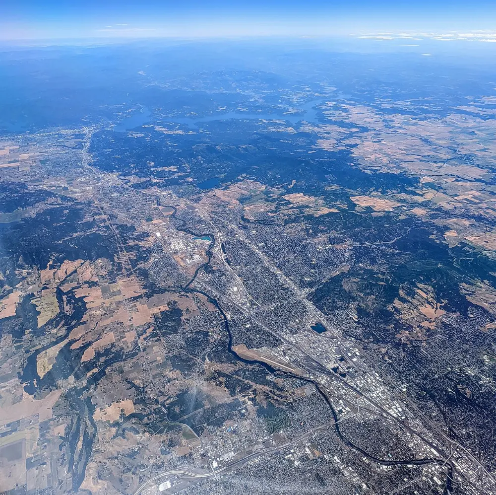 Spokane River, Coeur d'Alene, Idaho