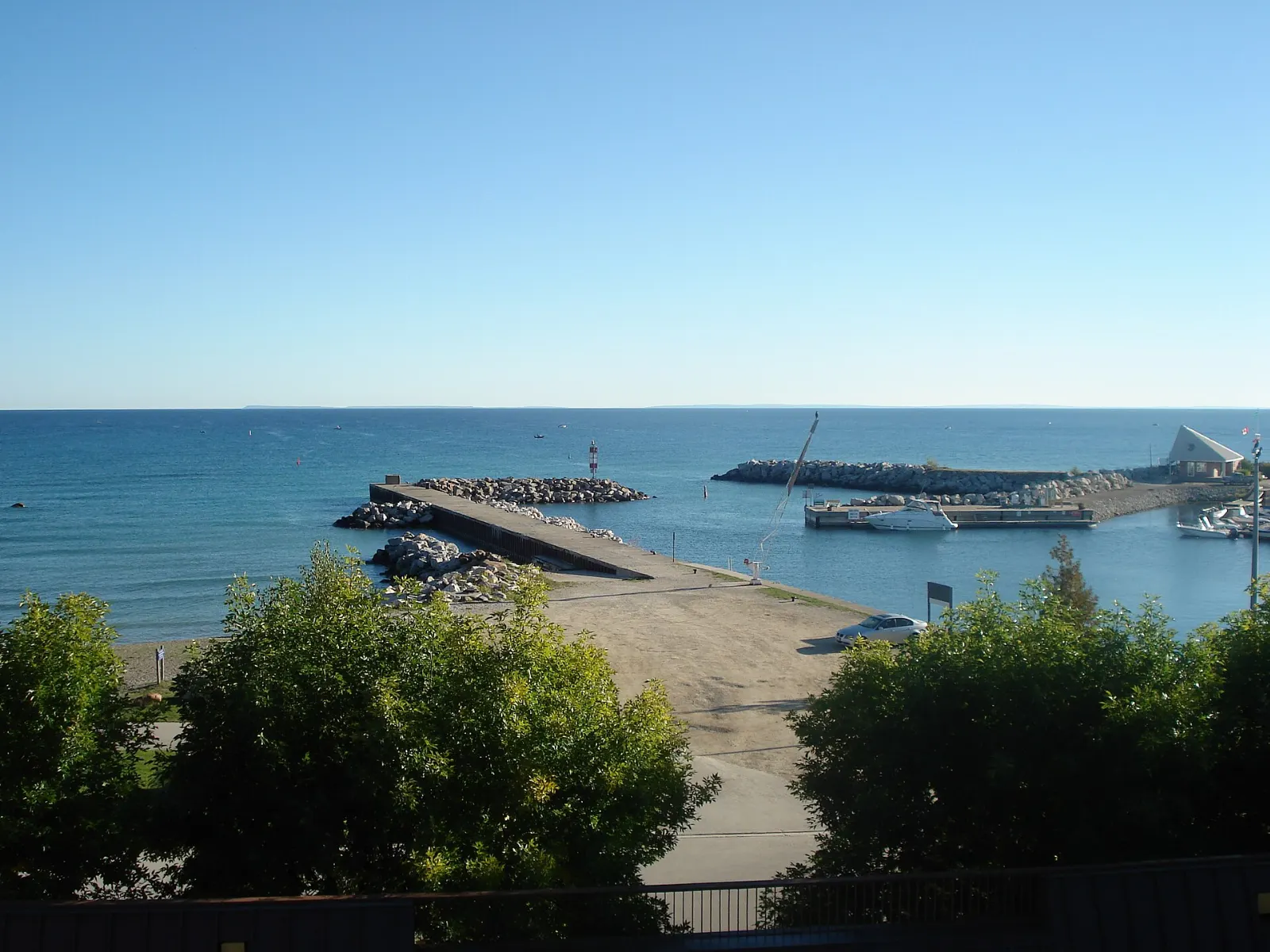 The harbour at Thornbury on Georgian Bay, Collingwood, Ontario