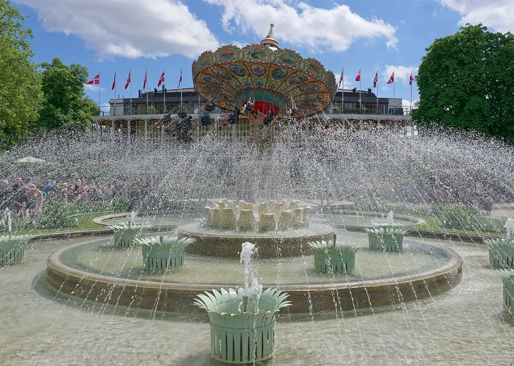 Tivoli Gardens, Copenhagen, Denmark