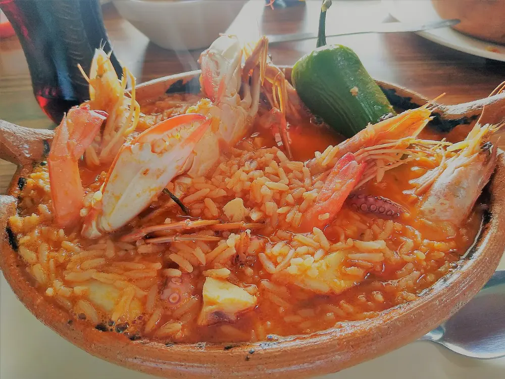 Arroz a la tumbada in Córdoba, Veracruz