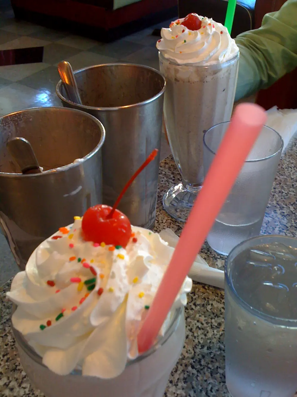 Milkshakes in Crater Lake National Park, Oregon
