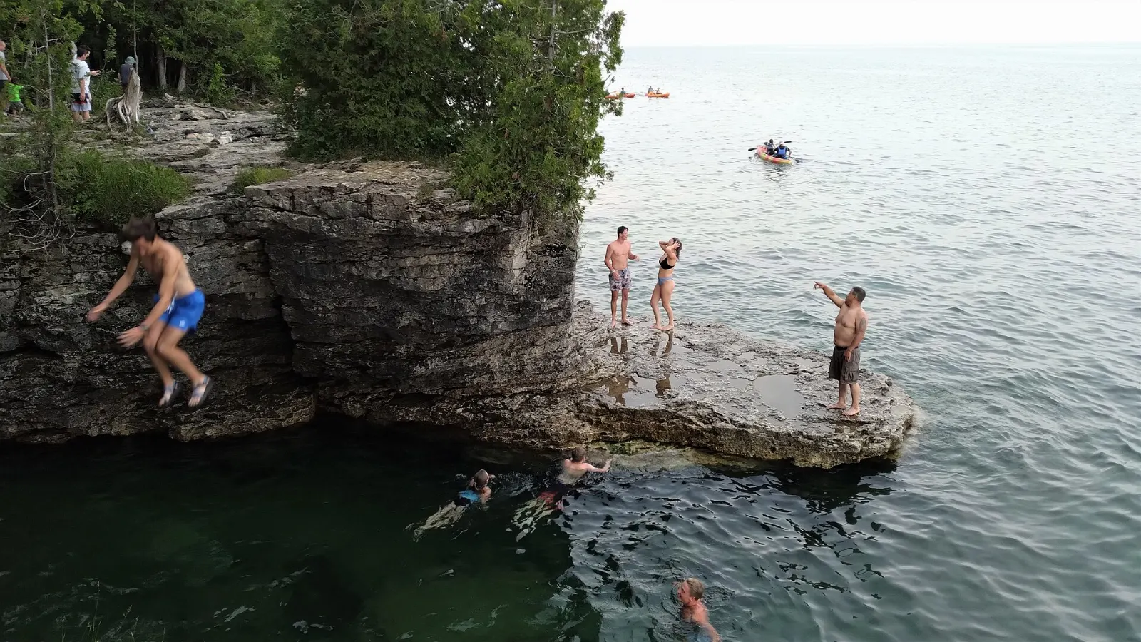 Cave Point County Park and Whitefish Dunes, Door County, Wisconsin, United States