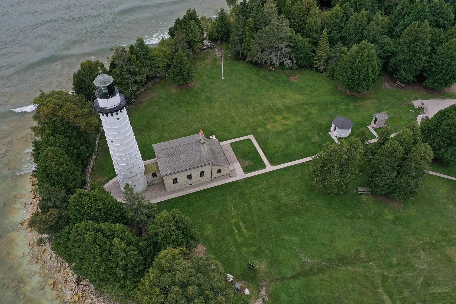 Cana Island Lighthouse, Door County, Wisconsin, United States