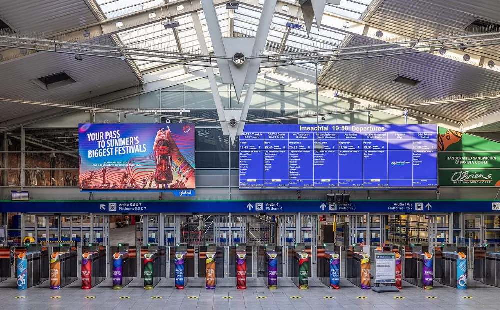 Connolly Station, Dublin, Ireland