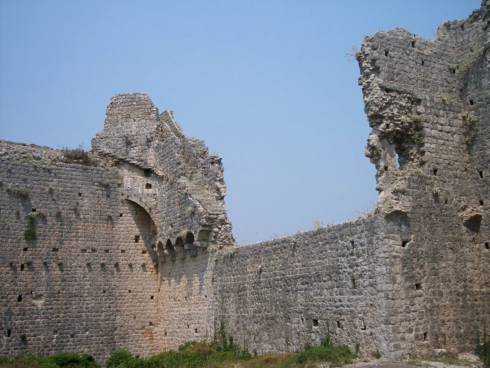 Ston and the Peljesac peninsula, Dubrovnik, Croatia