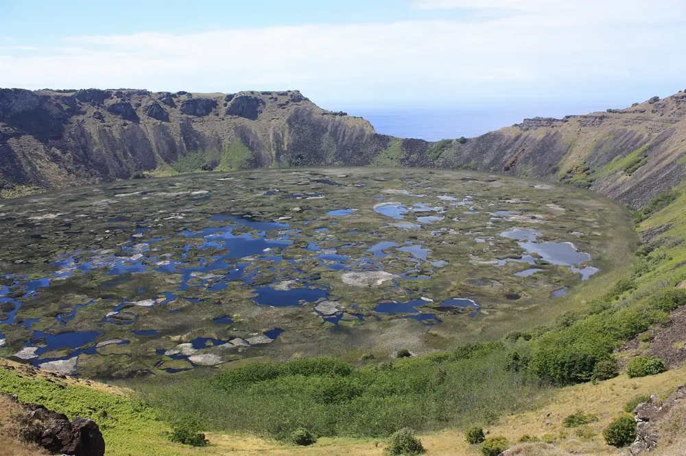 Rano Kau, Easter Island, Chile