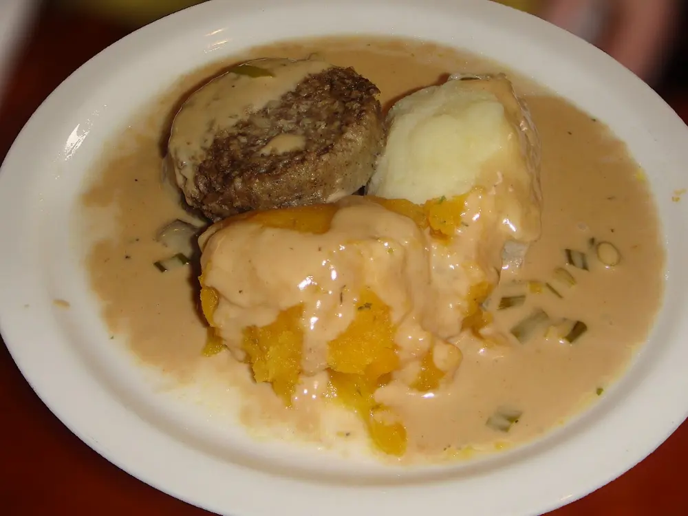 Haggis in Edinburgh, Scotland