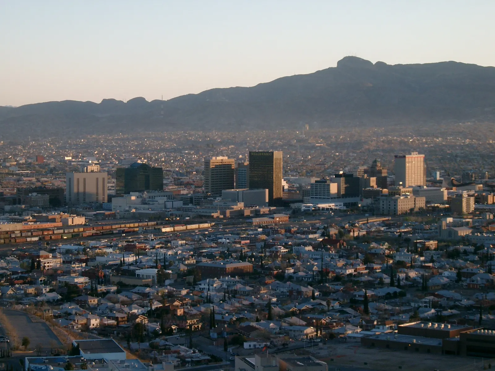 View from Scenic Drive, El Paso, Texas